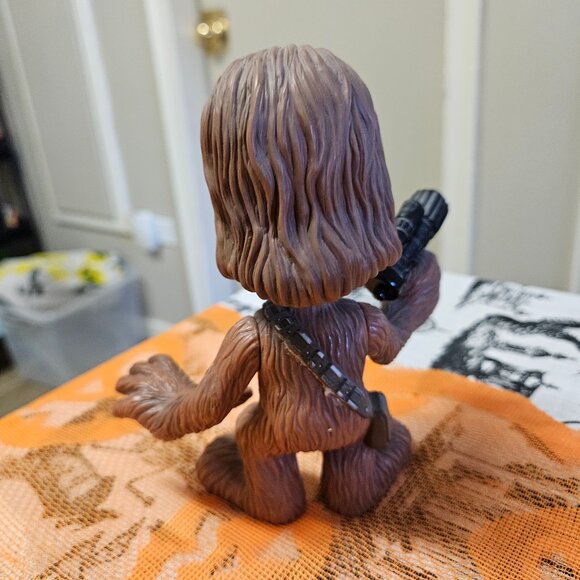 Star Wars Funko Chewbacca Bobblehead 2009 Wacky Wobblers Bobble Head - Picture 4 of 11